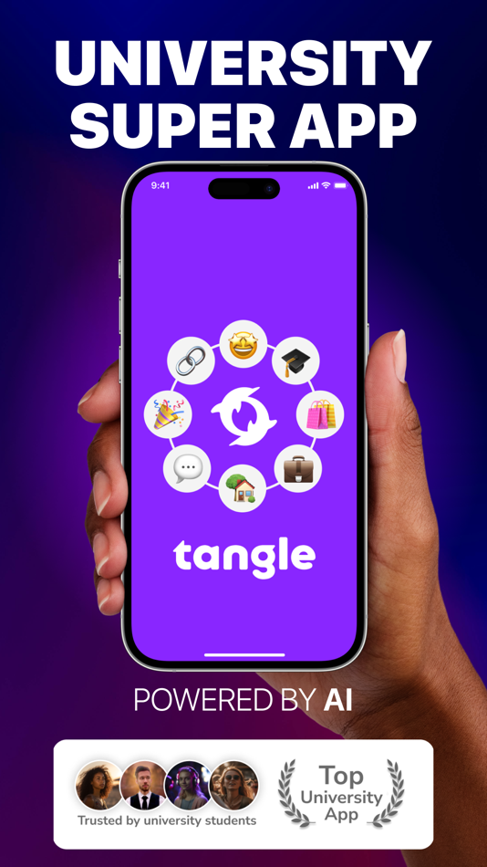#1. Tangle Campus: University App (iOS) 由: Tangle B.V.
