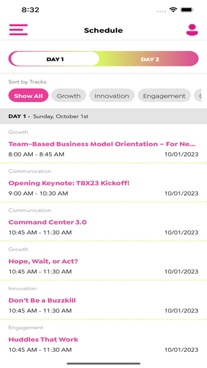 Strategies Event App screenshot-3