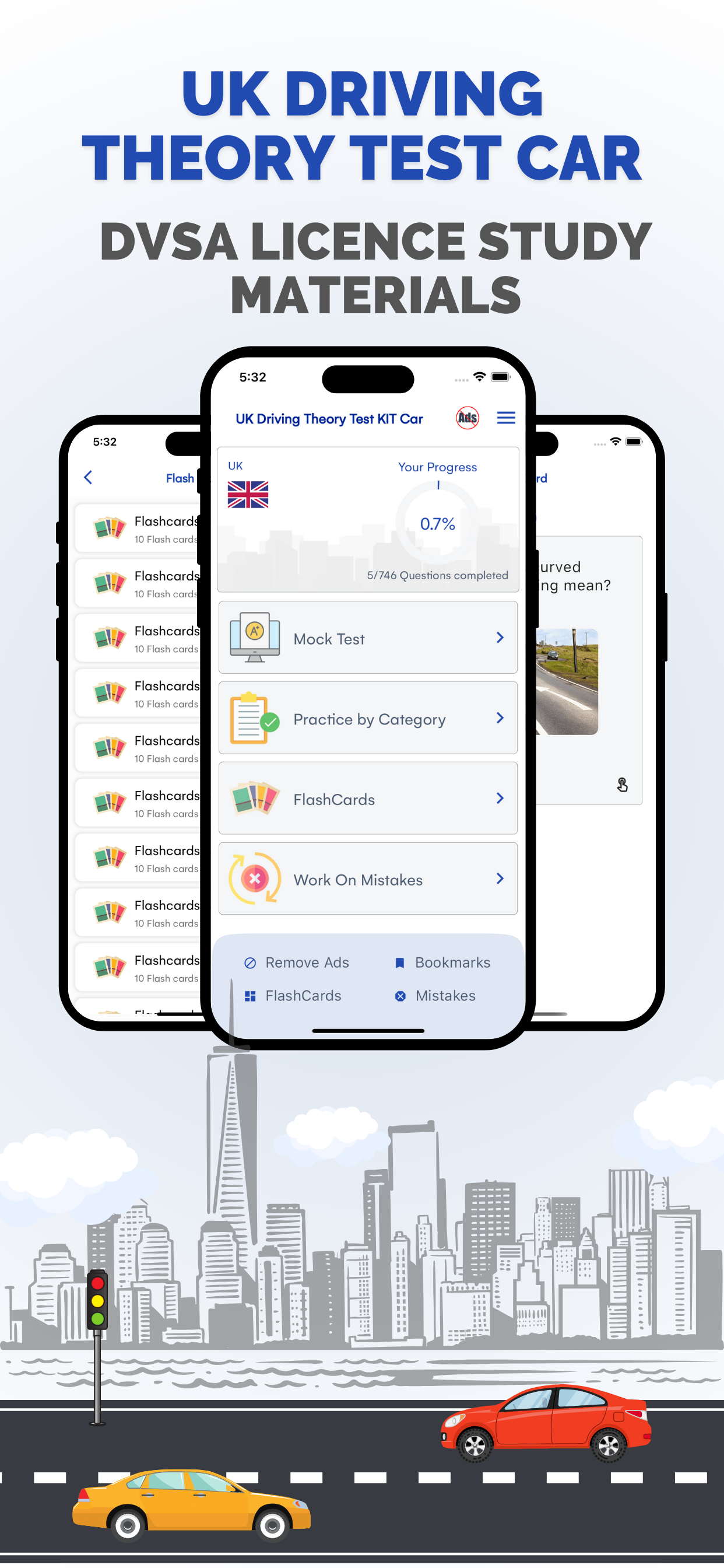 UK Driving Theory Test KIT Car