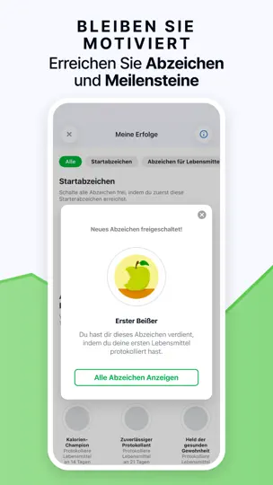 Screenshot von Kalorienzähler Von Fatsecret auf dem iPhone 6