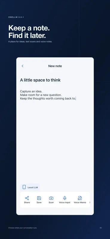 OneLLM: Offline AI & LLM Chat screenshot 5 of 8