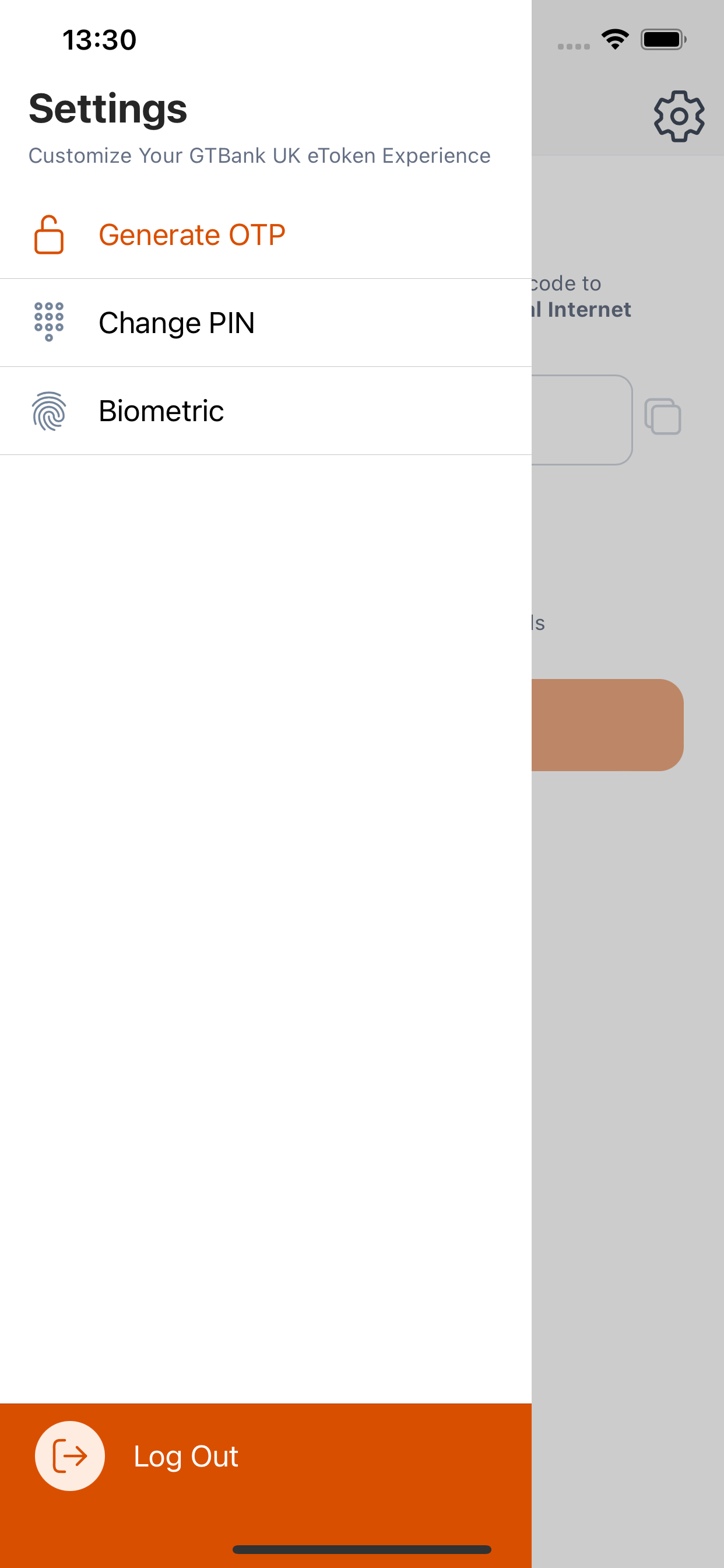 GTBank UK eToken screenshot 7