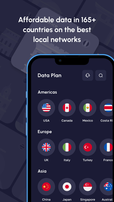 Nomad eSIM: Prepaid Data Plan Screenshot