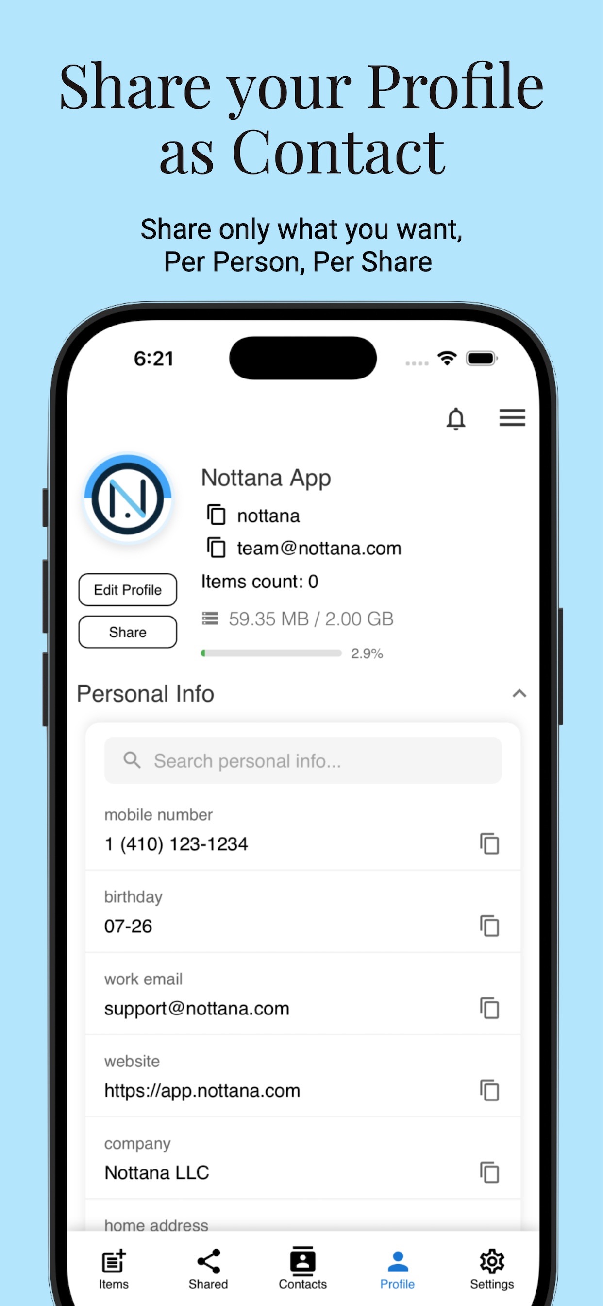 Nottana Password Manager screenshot 6
