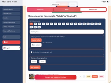 App screenshot