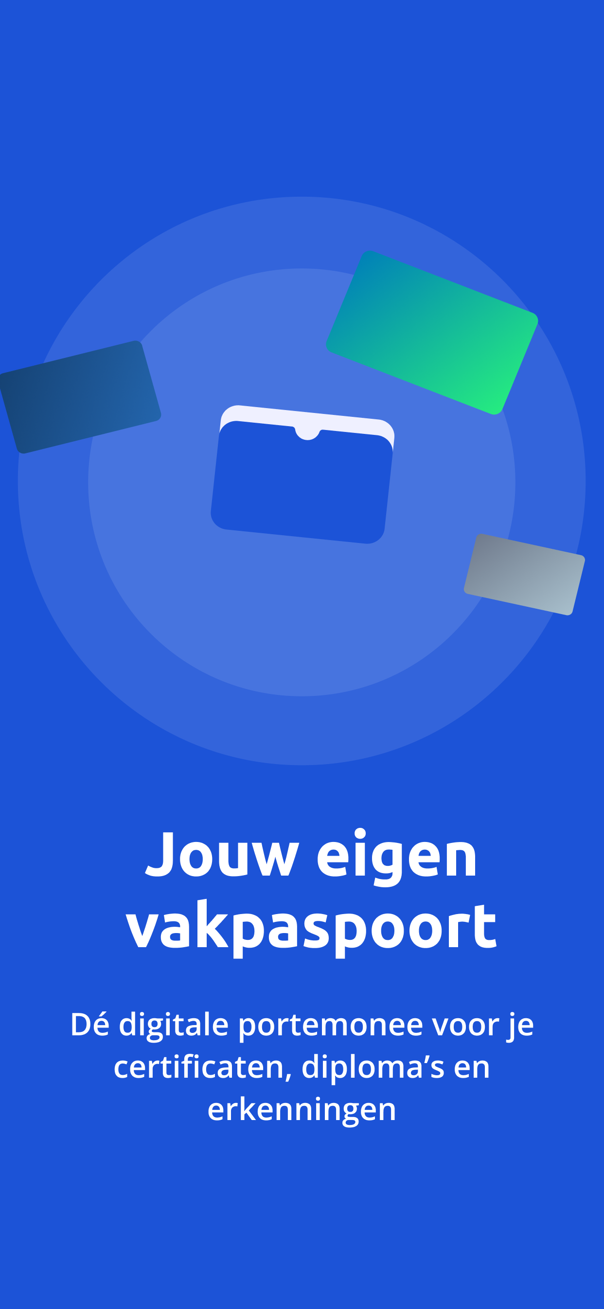 Vakpaspoort V2 Wallet screenshot 1