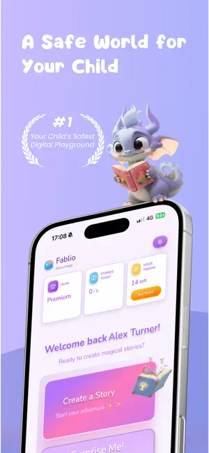 Fablio - AI Kids Stories screenshot 1