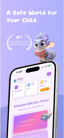 Fablio - 儿童AI故事 screenshot