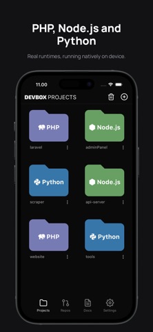 DevBox: Code & Run 스크린샷 1