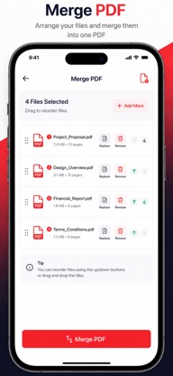 Merge PDF: PDF Combiner & join screenshot 3