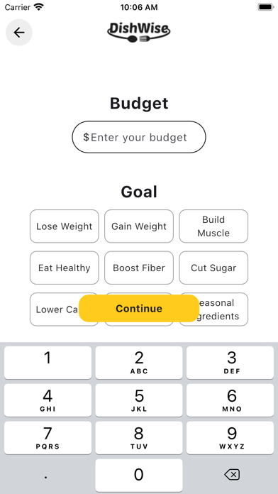 App screenshot