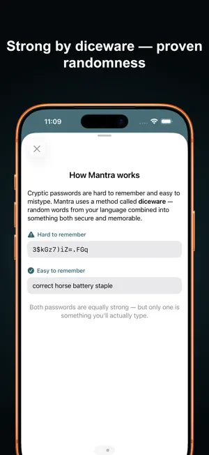 Mantra - Password Generator screenshot 3