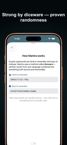 Mantra - Password Generator Screenshot 3 of 3
