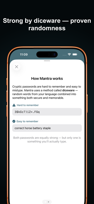 Mantra - Password Generator Screenshot 3 of 3