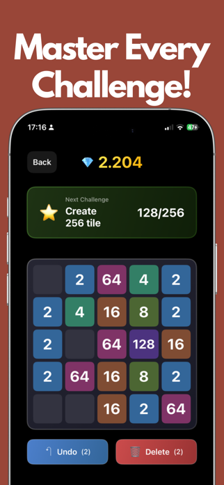 Challenge 2048 Screenshot 2 of 4