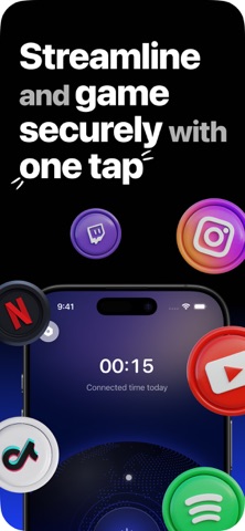 HelloVPN: Fast Secure VPN iPhone screenshot