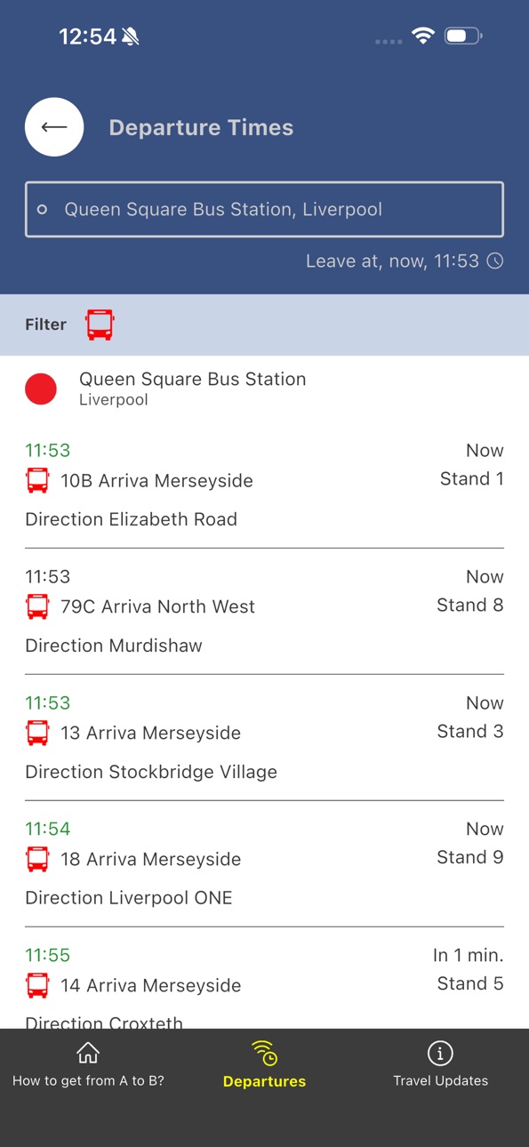 iPhone screenshot