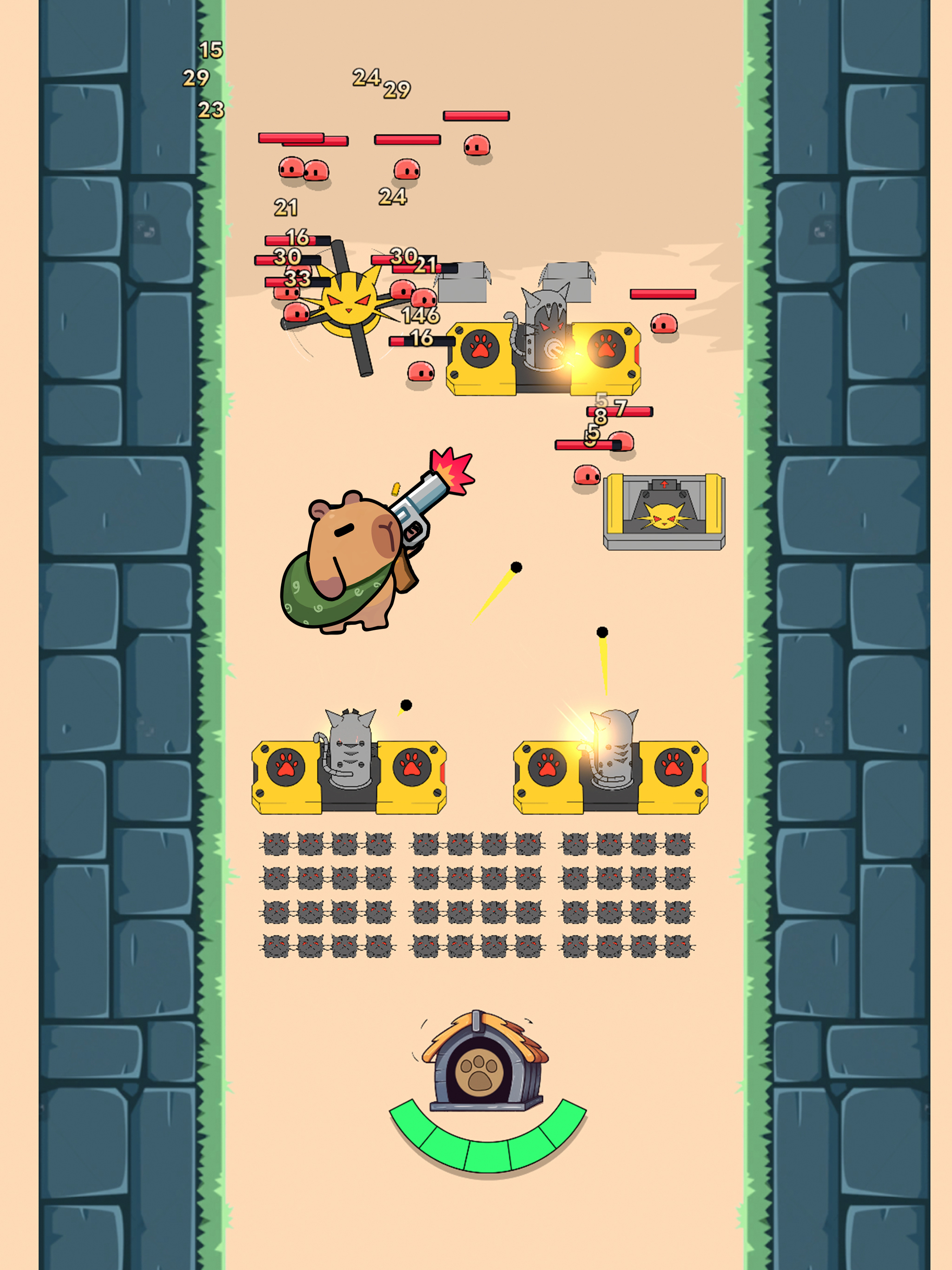 Capybara Go : Tower Rush 2D