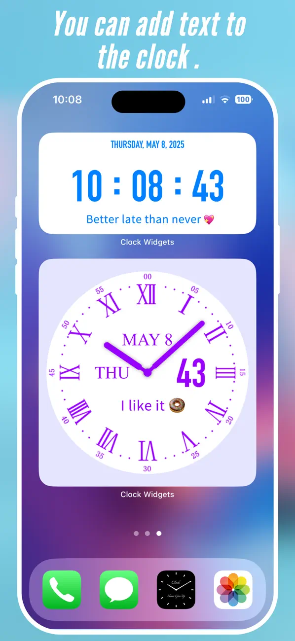 #2. Flip Clock & Countdown Widgets (iOS) Ved: 旭 林