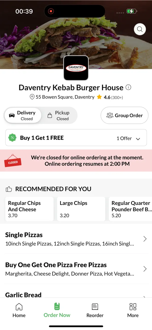 Screenshot #2 pour Daventry Kebab Burger House