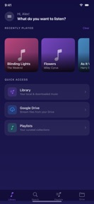 Cloud Music Player — BeeStudio screenshot