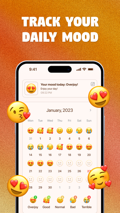 Love Tracker : Mood & Moments Screenshot