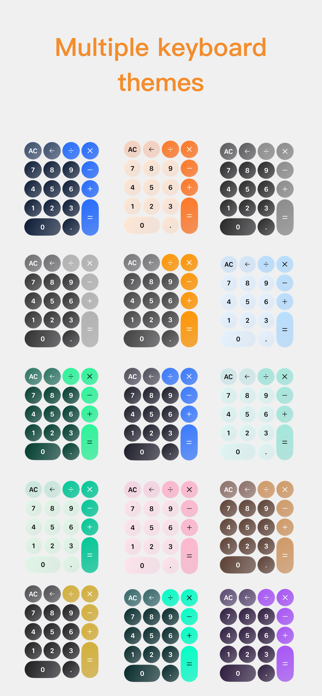 CalculatorX - smart,customize Screenshot 1 of 8