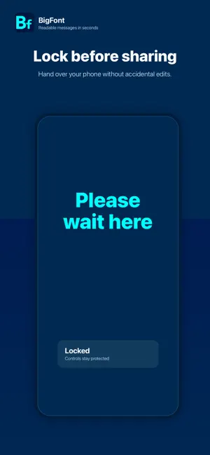 BigFont Display screenshot 1
