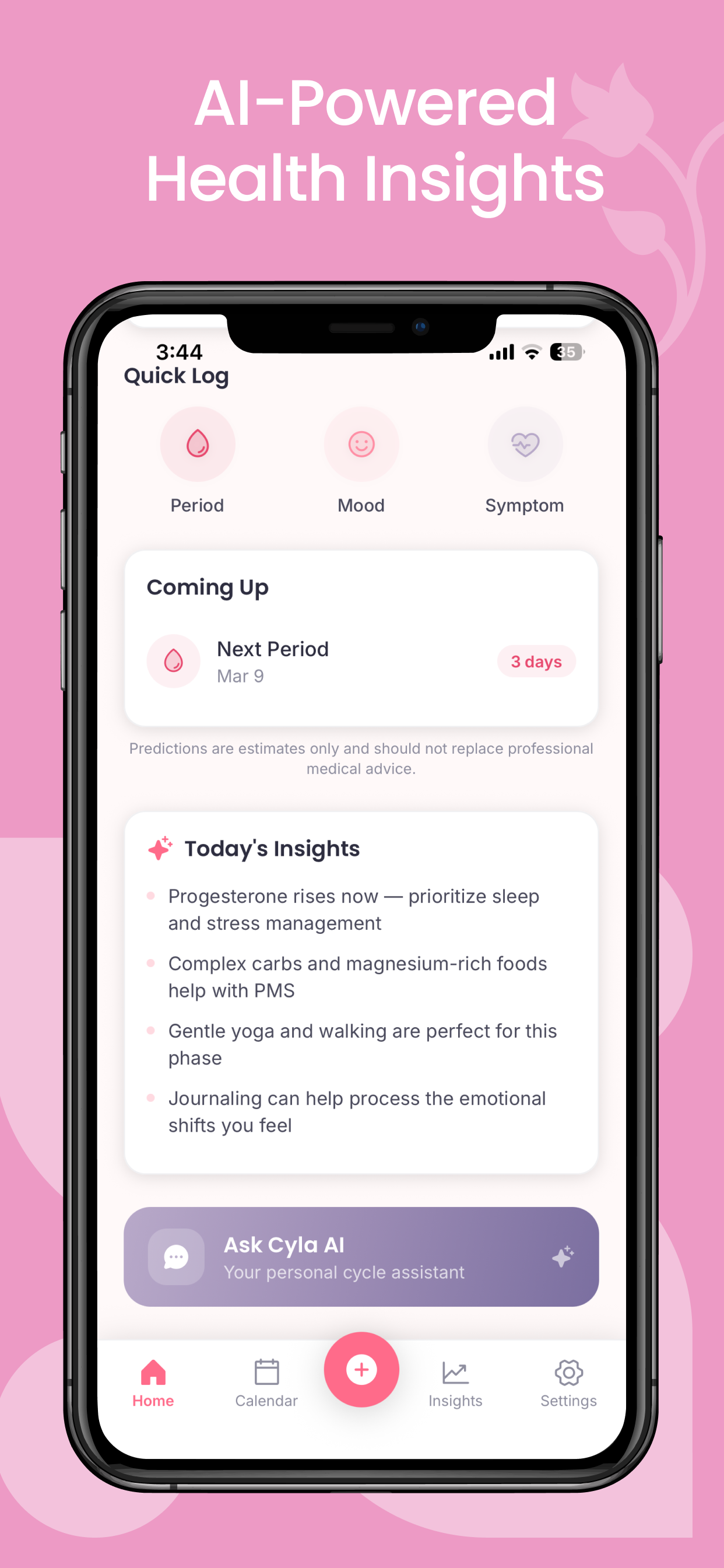 Cyla - Period & Cycle Tracker