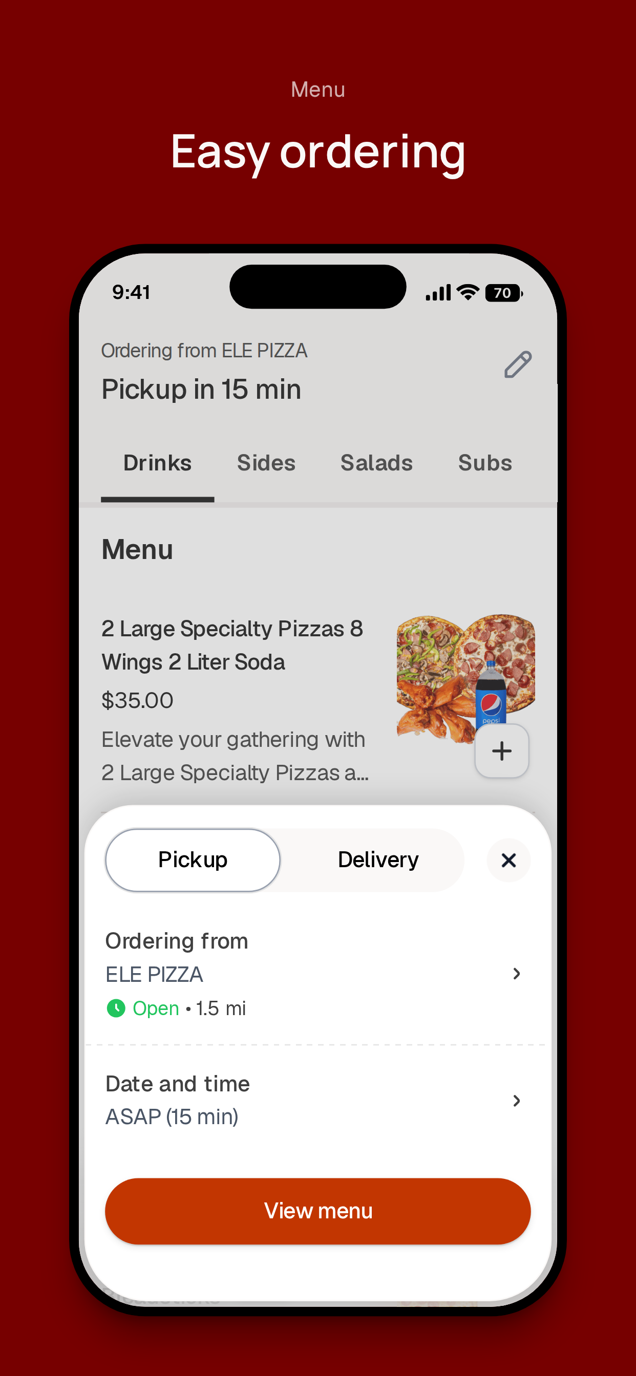ELE PIZZA screenshot 3