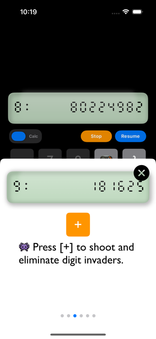 Digit Invader Calculator Screenshot 4 of 5