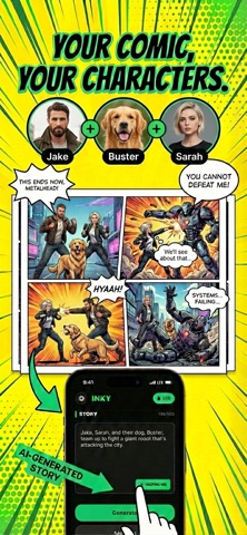 INKY: AI Manga, Comic & Anime Screenshot 3 of 10