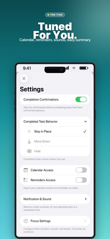 Optimum: Planner & Focus Timer Screenshot 6 of 10