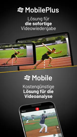Screenshot von MyDartfish Express: Coach App auf dem iPhone 8