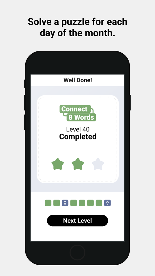 #4. Connect 8 Words (iOS) 由: Budali Kingsley
