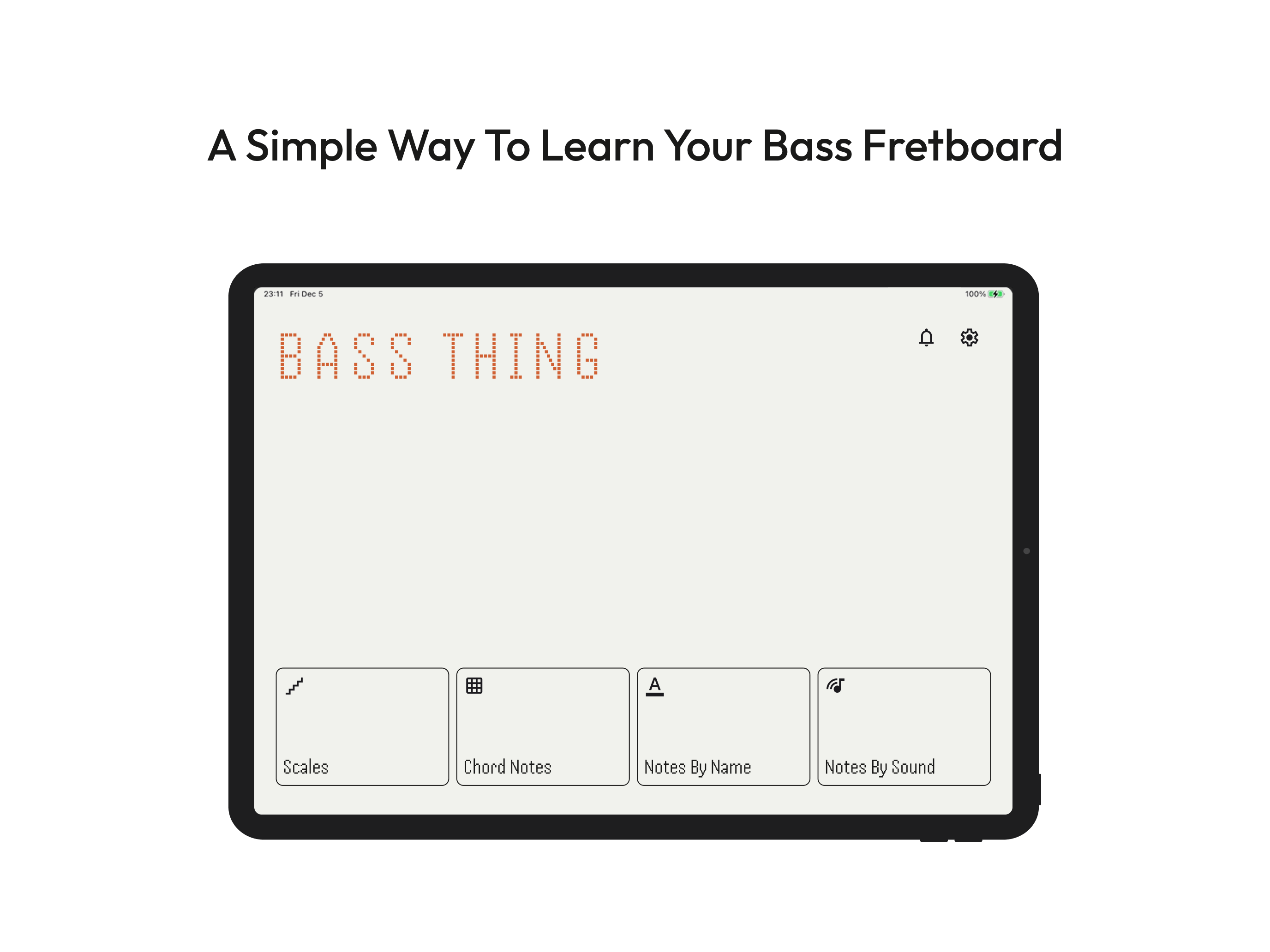 Bass Thing: Fretboard Trainer screenshot 9