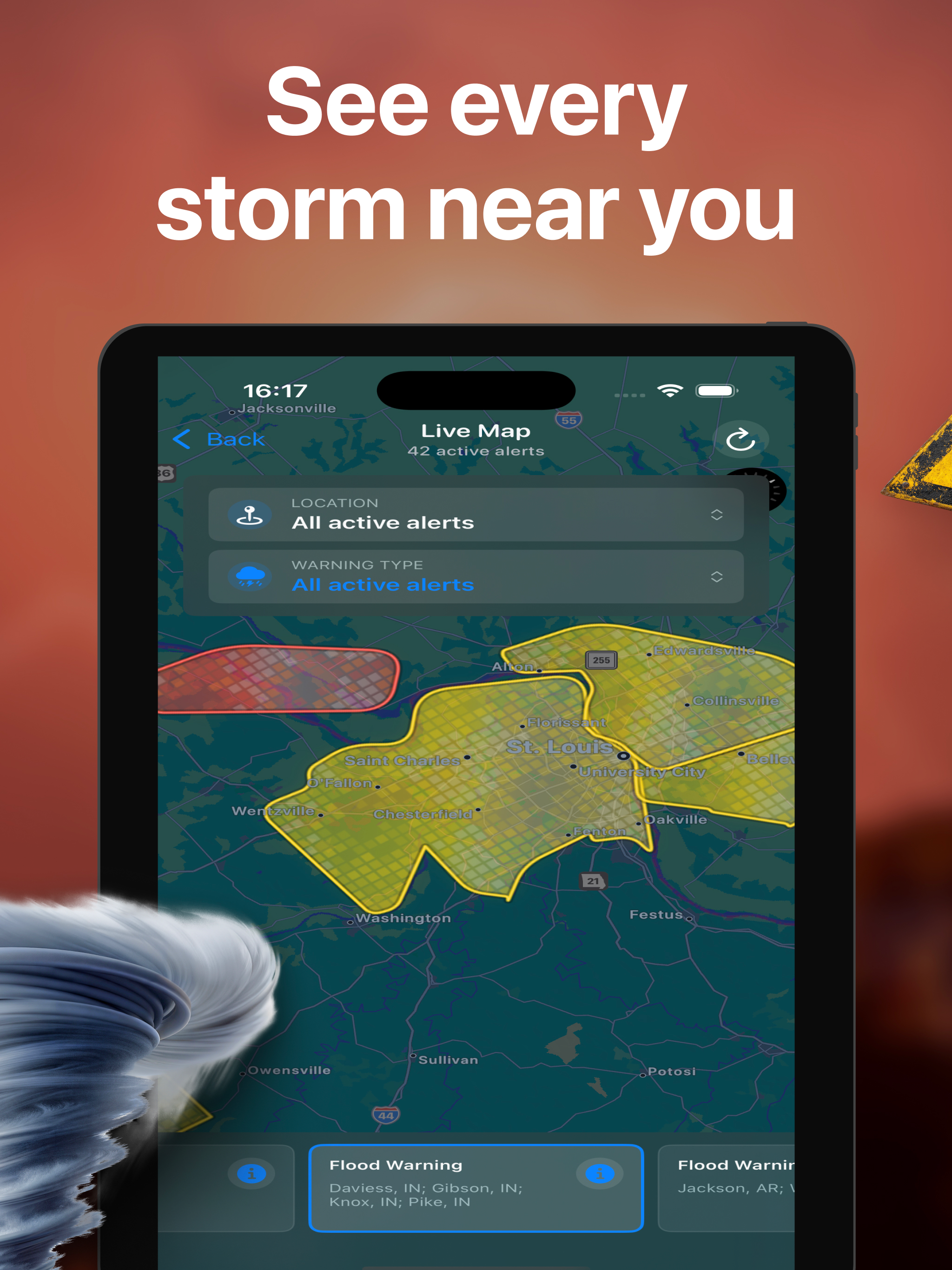 Tornado Warning: Storm Tracker screenshot 6