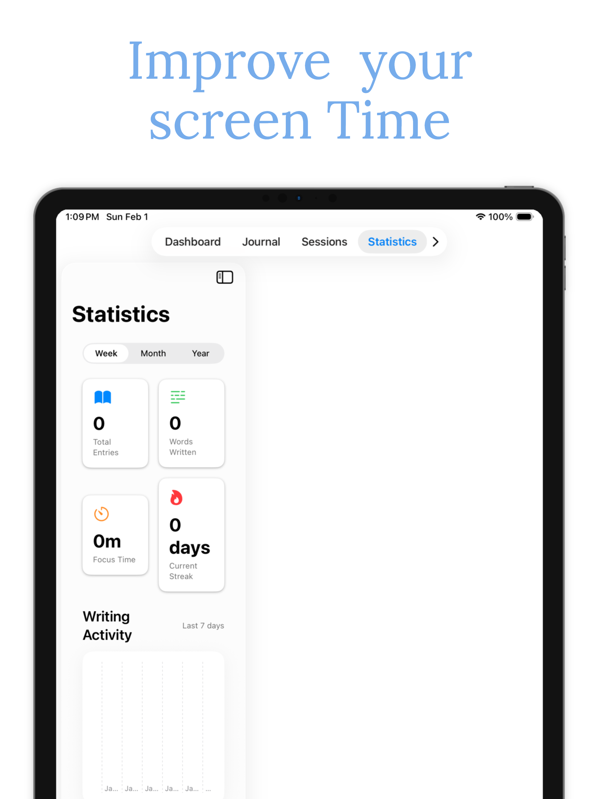 Screen Time Control Journal screenshot 5