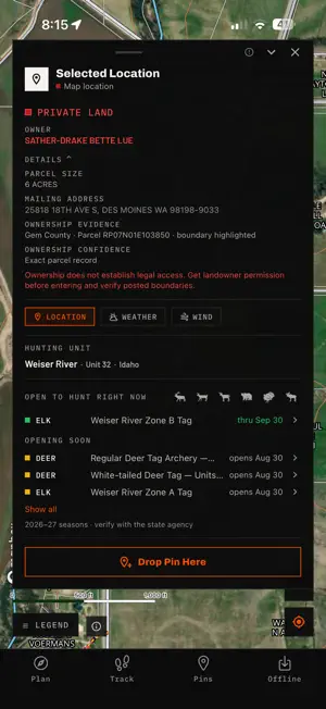 Pursuit: Hunting Maps screenshot 2