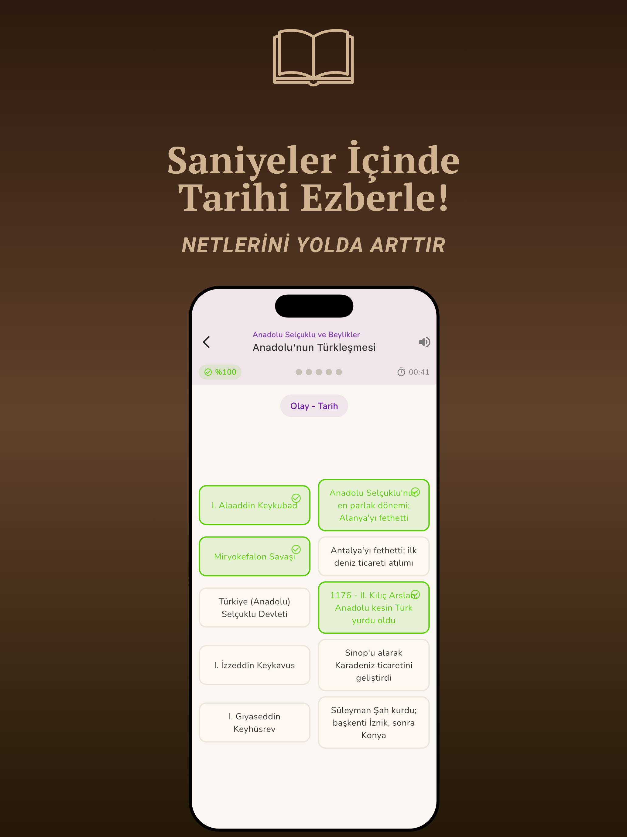 KPSS Kartları: Tarih screenshot 7