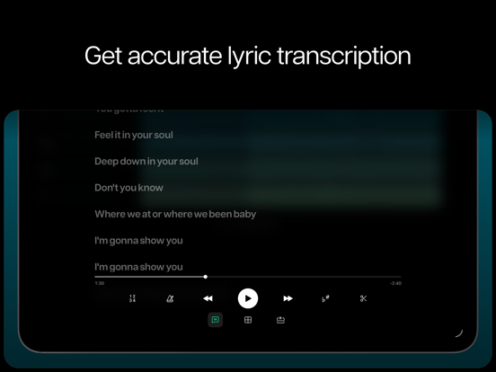 Moises: The Musician's App iPad screenshot 7 - Music app