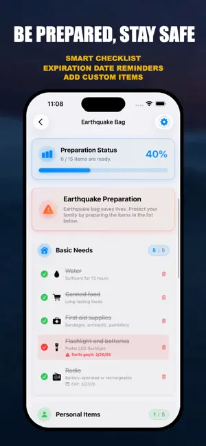 Earthquake Alert & Safety iPhone screenshot 6