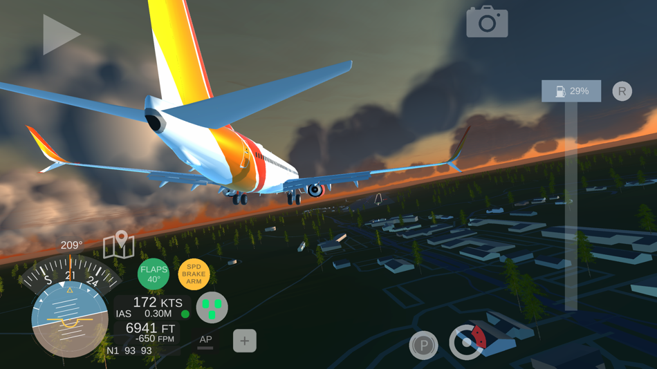 #6. Aviateur: Flight Simulation (iOS) 由: Rajatdeep Bakshi