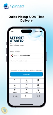 Spinners Laundry & Dry Clean screenshot
