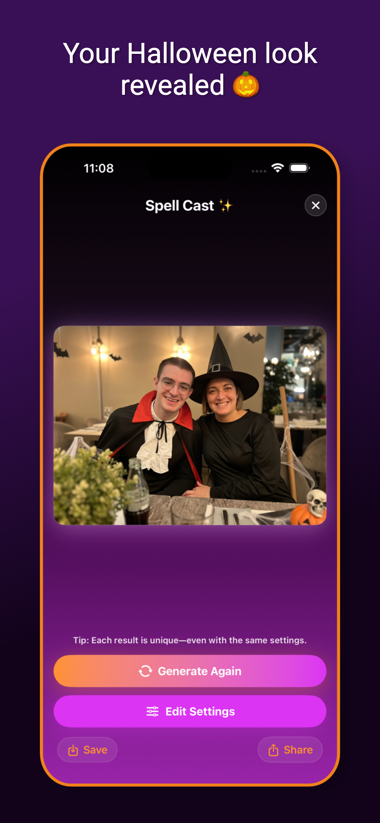 Halloween AI Filter screenshot 4