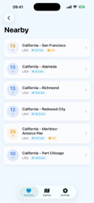Water Temperatures screenshot