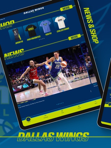 Dallas Wings iPad screenshot 3