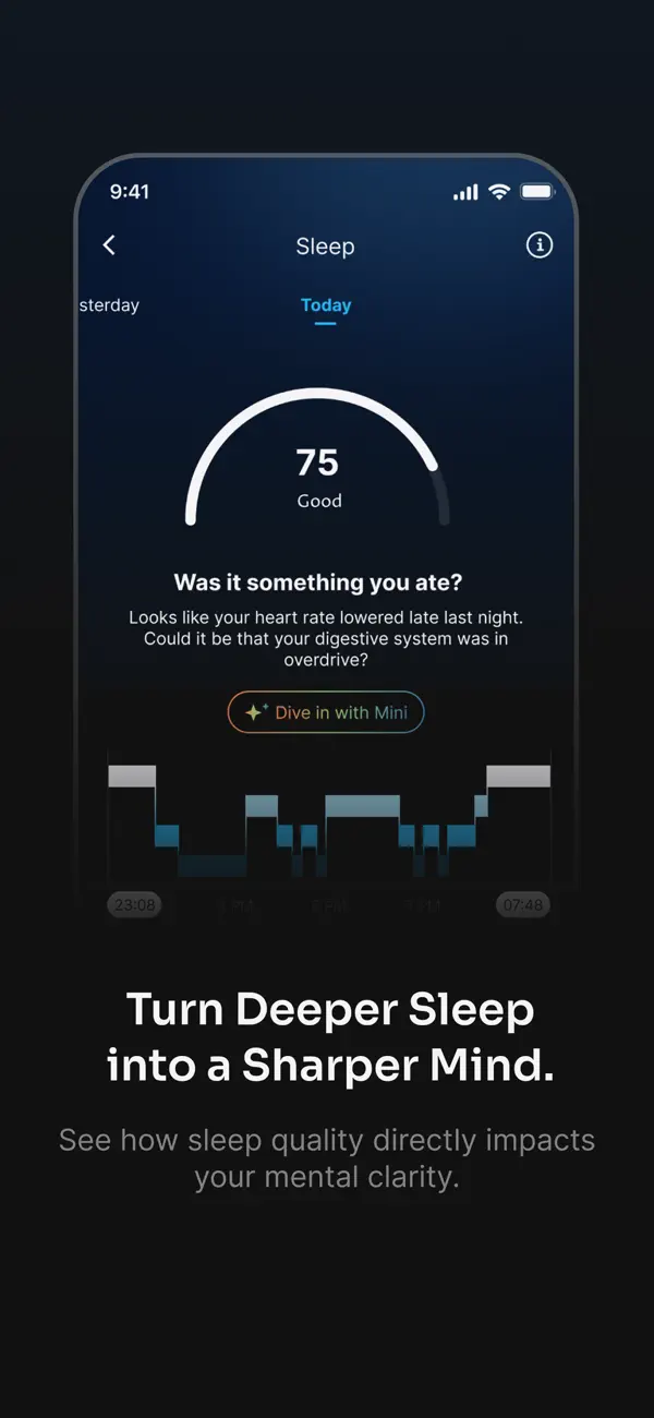 Screenshot #3 pour Omni Health: AI Energy Coach