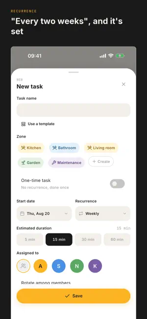 Bunkly: Household Chore Chart screenshot 4
