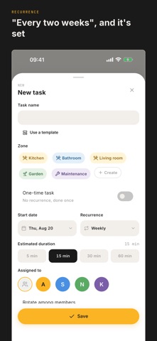Bunkly: Household Chore Chart Screenshot 4 of 5